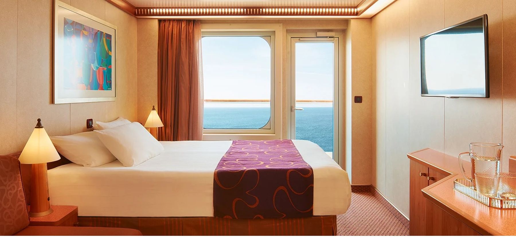  Rejs Fiordy Norweskie i Kopenhaga z polskim pilotem - Costa Diadema kabina wewnętrzna 2 osobowa 