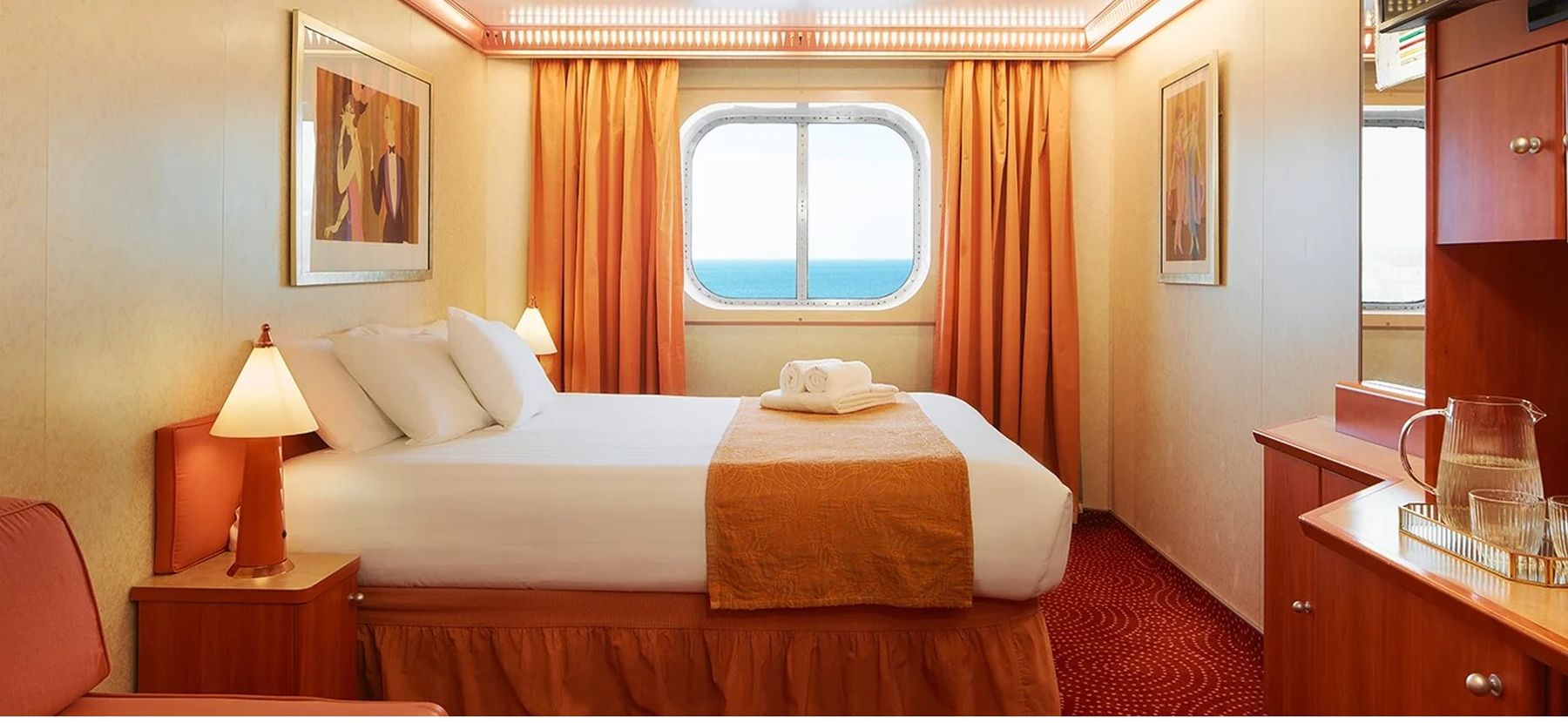  Rejs Brama Orientu i Wyspy Greckie z polskim pilotem - Costa Fortuna kabina z oknem 2 osobowa 