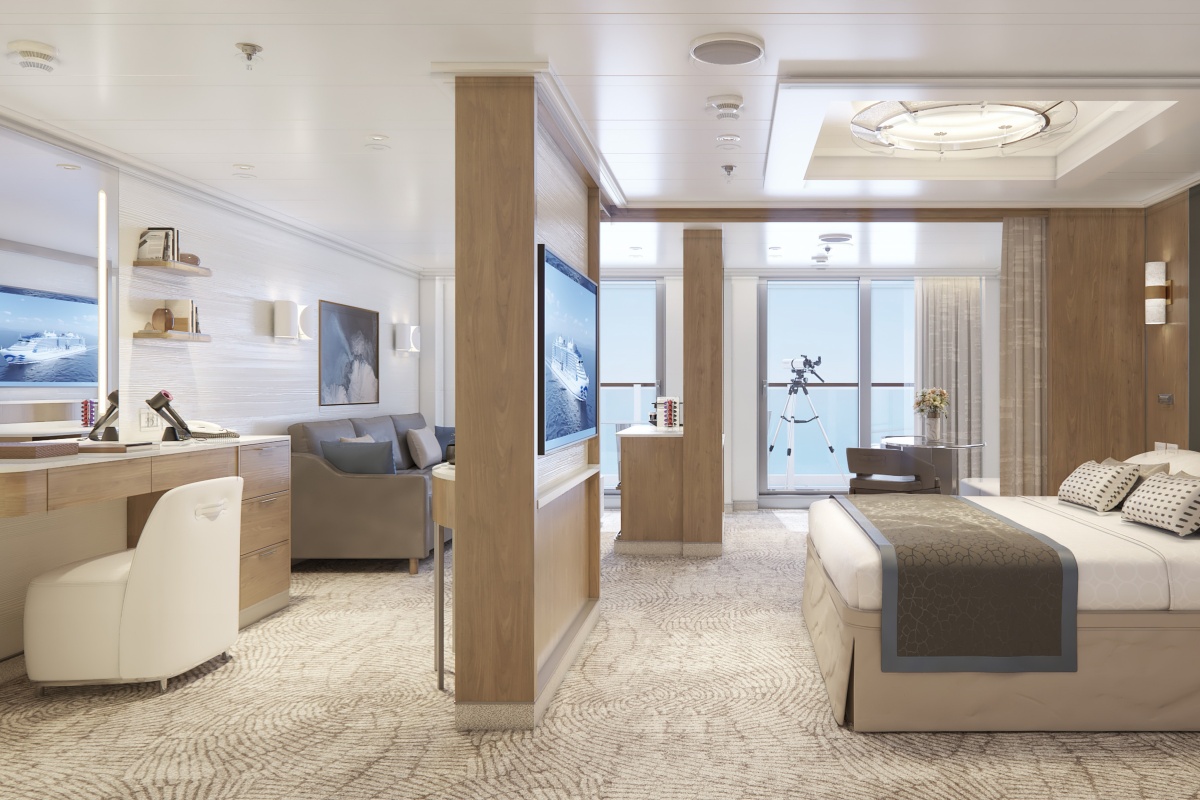  Rejs Meksykańska Fiesta z polskim pilotem - Sun Princess - kabina wewnętrzna 2 osobowa 