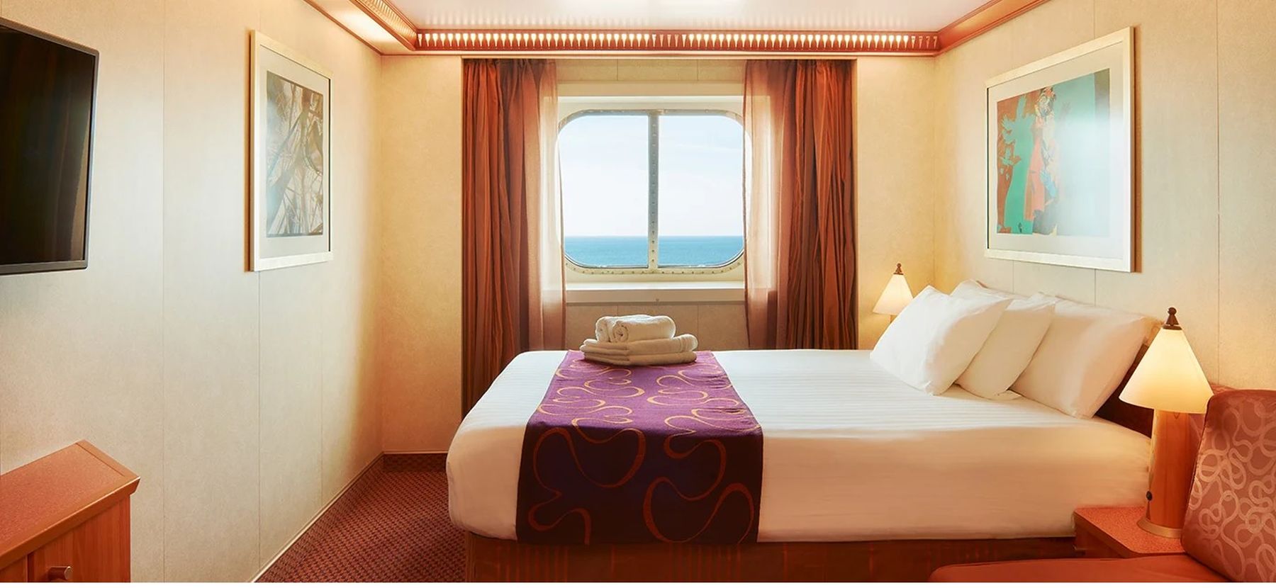  Rejs Fiordy Norweskie i Kopenhaga z polskim pilotem - Costa Diadema kabina wewnętrzna 2 osobowa 
