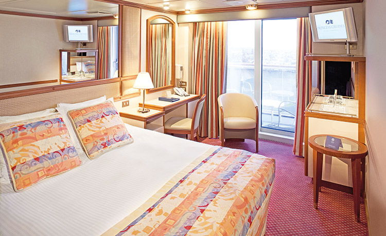  Island Princess z Vancouver do Los Angeles - Kabina wewnętrzna LVL04B 